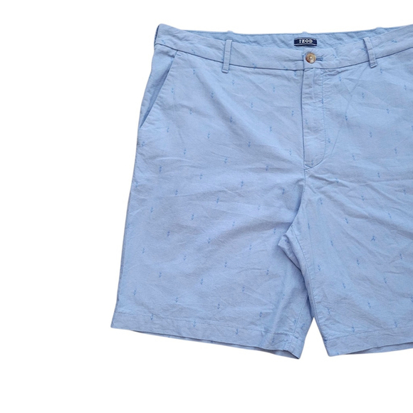 IZOD Men's Cotton Shorts Size 38 Inseam 10" Excellent Condition - Picture 4 of 7